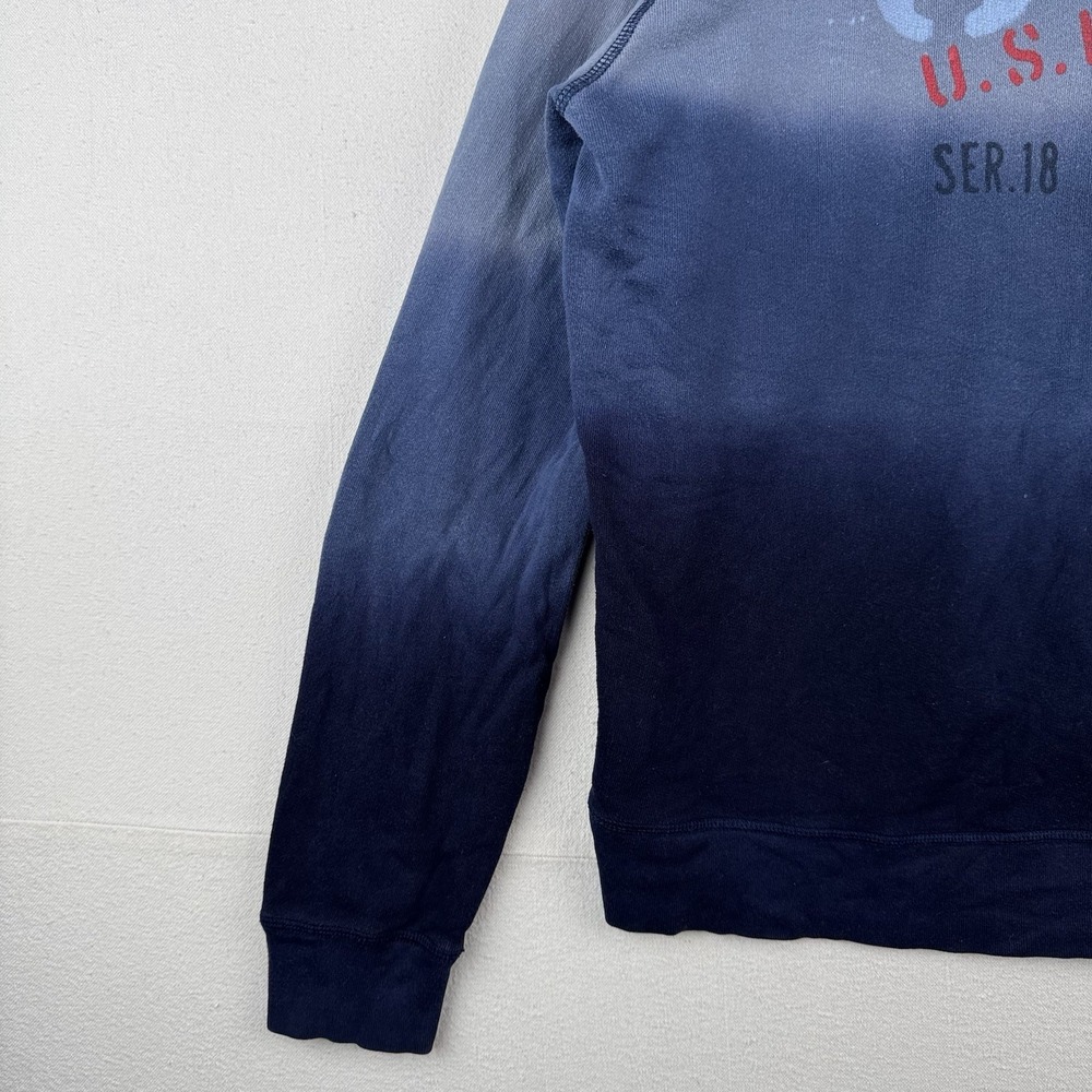 Polo Ralph Lauren RLYC Boys XL 18-20 Navy Ombré Sweatshirt Sailing Yacht Club - Picture 8 of 13
